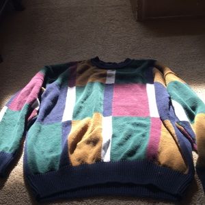 Geometric Design Sweater